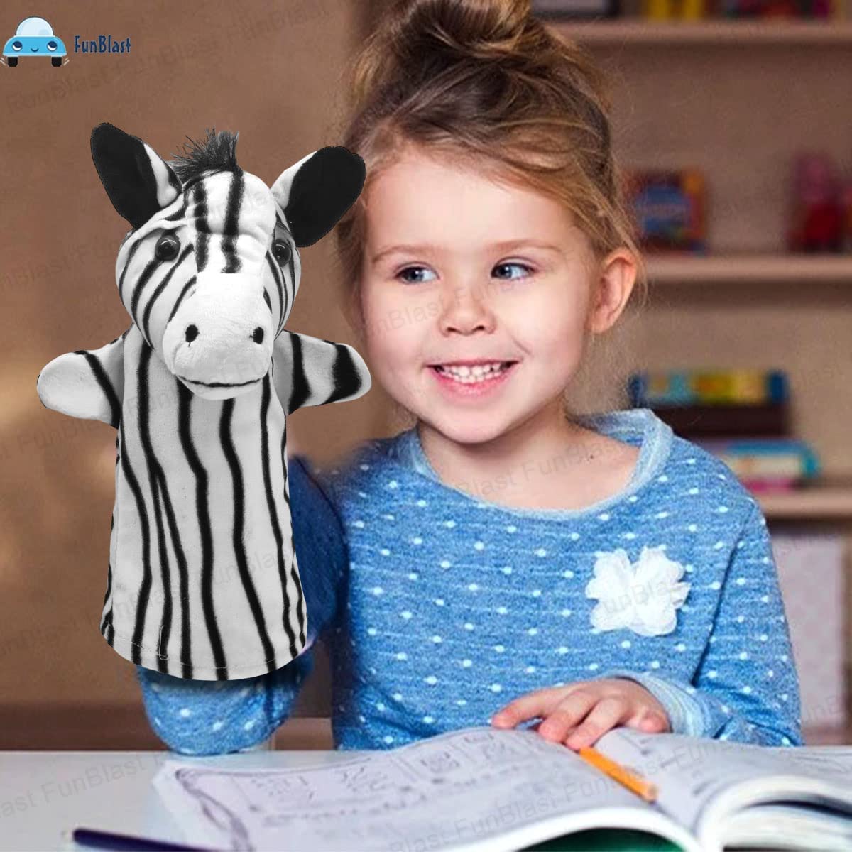 FurryTales | Bringen Sie Geschichten zum Leben - Plüsch-Handpuppenspielzeug für Kinder