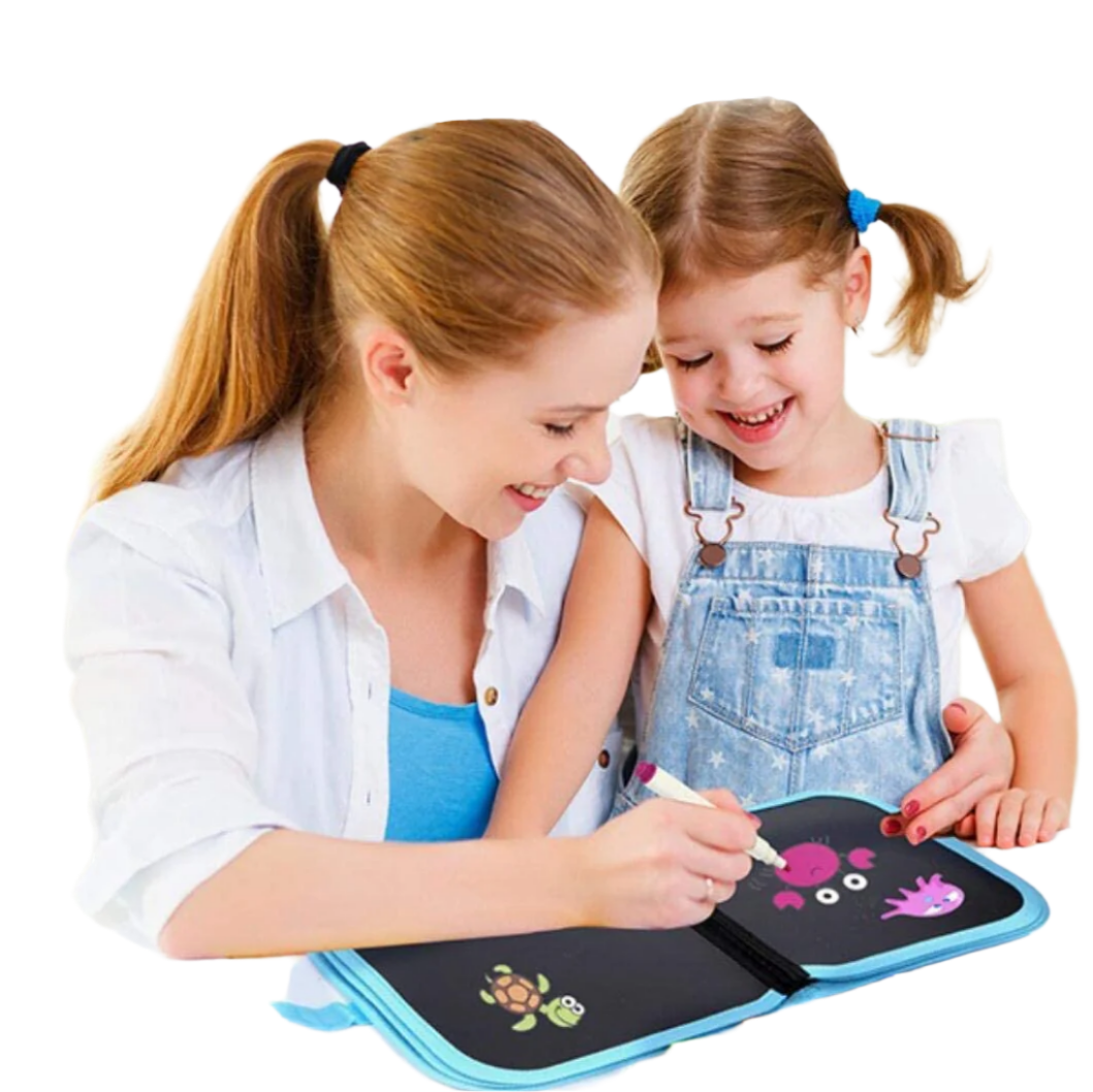 DoodleFun | Plaisir de dessin magique - Livre de dessin réutilisable pour enfants