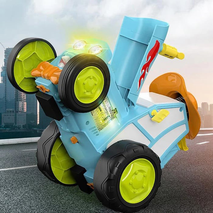 Mini Coche RC | Diversión - Música, Luces y Función de Salto en Uno
