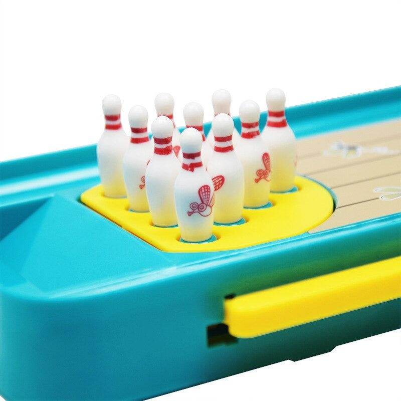 Bowling Kikker | Gezelligheid voor Kinderen - Mini Bowling Tafel Spel