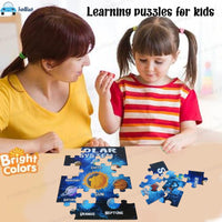 Thumbnail for GalaxyQuest | Ontdek het universum - Houten zonnestelsel puzzel voor kinderen