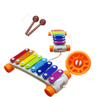 Thumbnail for Melodieräder | Musikalische Magie in Bewegung - Ziehspielzeug Xylophon für Kleinkinder