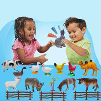 Thumbnail for Nutztiere | Bauernhoftiere kennenlernen - Educatives Tierfiguren-Spielset für Kinder