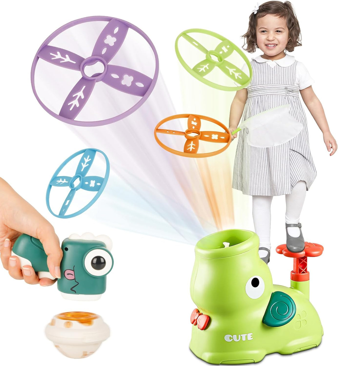 FlyDisc Pro | Lichtgevende Vliegende Schotels - Kinderspeelgoed Voor Buiten