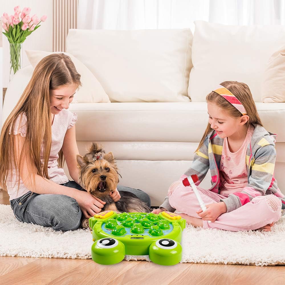 Froschspaß | Spielen, lernen und lachen - Interaktives Kinderspiel