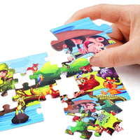 Thumbnail for PuzzleSafari | Abenteuerliches Lernvergnügen - Tierreich Panorama Puzzle für Kinder