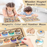 Thumbnail for Farbabstimmung | Farbe erkennen und lernen – Montessori Farb- und Zahlenpuzzlebrett