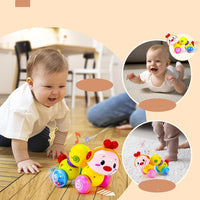 Thumbnail for CaterCrawl | Leuchtender Spielspaß - Krabbelnde Raupe Spielzeug für Kleinkinder, interaktiv & lehrreich
