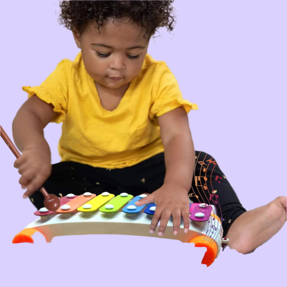 Melodieräder | Musikalische Magie in Bewegung - Ziehspielzeug Xylophon für Kleinkinder