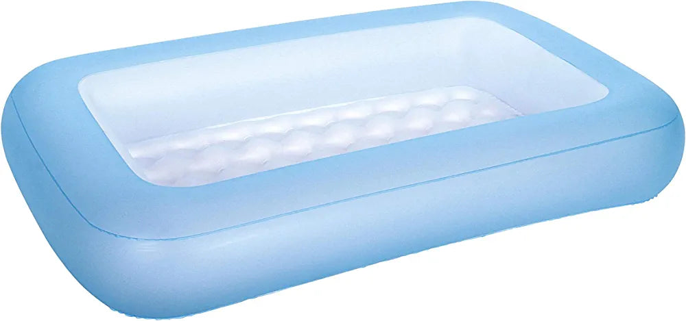 KINDERTALES Arcoíris | Piscina infantil multicolor - Nado seguro con bomba