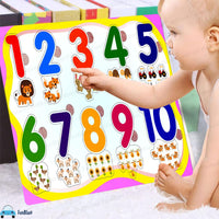 Thumbnail for EduPlay | Lernen mit Freude - Holzpuzzle-Set für Kleinkinder und Vorschulkinder