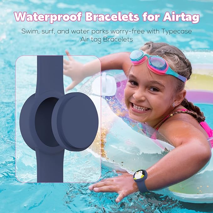 AquaTrack Duo | Veilige Kinderarmband - Schattig & Waterdicht