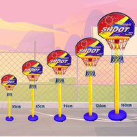 Thumbnail for HoopStars | Disfrute de juego interminable - Set de baloncesto ajustable para niños con balón, aro y red