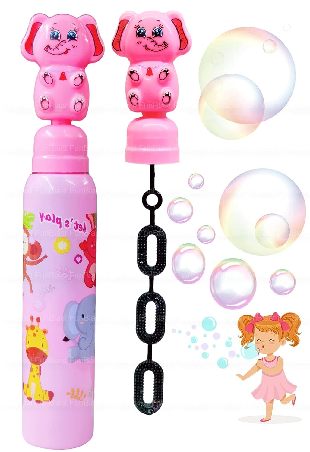 BubbleJoy | Burbujas mágicas para diversión de juego sin fin - Lanzador de pompas de jabón para niños