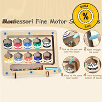 Thumbnail for Farbabstimmung | Farbe erkennen und lernen – Montessori Farb- und Zahlenpuzzlebrett