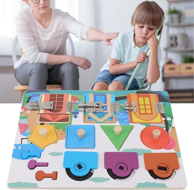 EcoToys CleverLock™ | Ontwikkel spelenderwijs fijne motoriek - Educatief Montessoribord