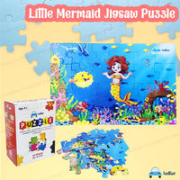 Thumbnail for AquaPuzzle | Verzaubernde Unterwasserabenteuer - Holzmeerjungfrau Puzzle für Kinder