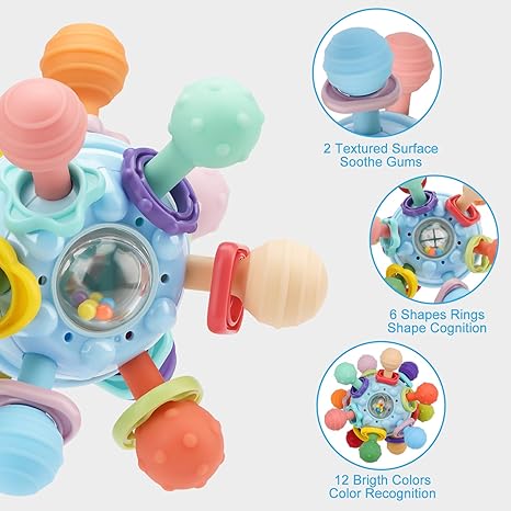 CuddleChew | Veilig Speelgoed Voor Tandjes Krijgende Baby's - Comfort en Verlichting