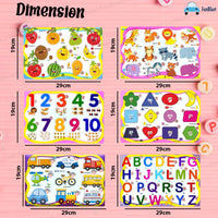 Thumbnail for EduPlay | Lernen mit Freude - Holzpuzzle-Set für Kleinkinder und Vorschulkinder