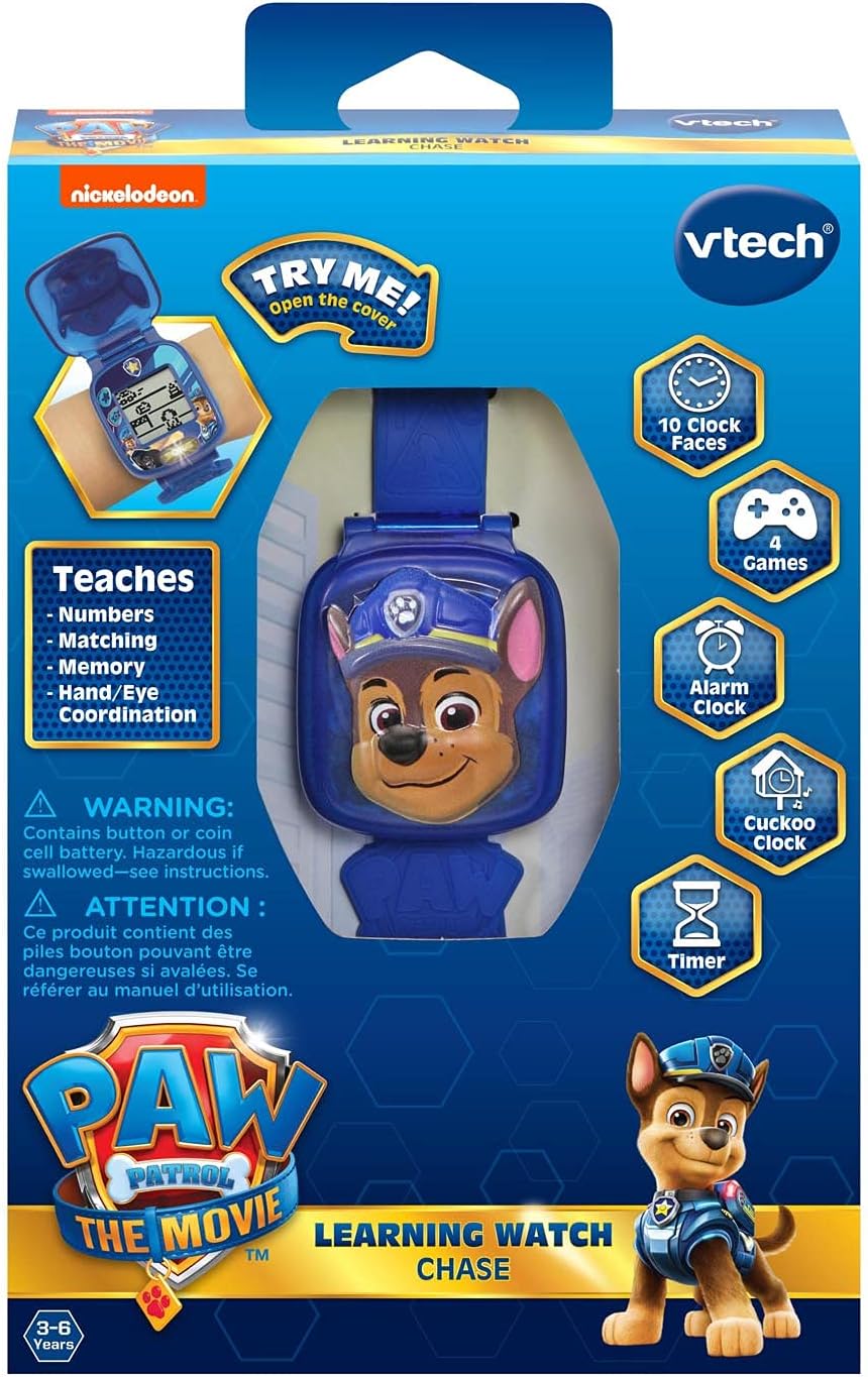 PAW Patrol | Leren & spelen - Chase interactieve horloge