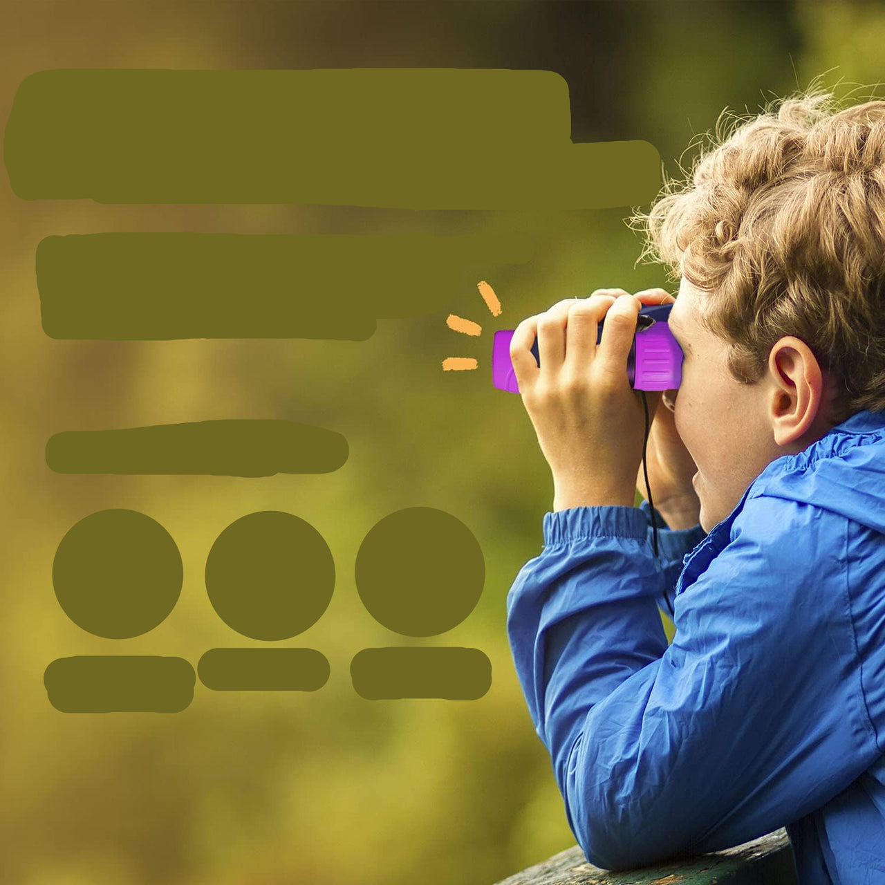 NatureScope | Discover the world - Compact children's binoculars for adventure and discovery