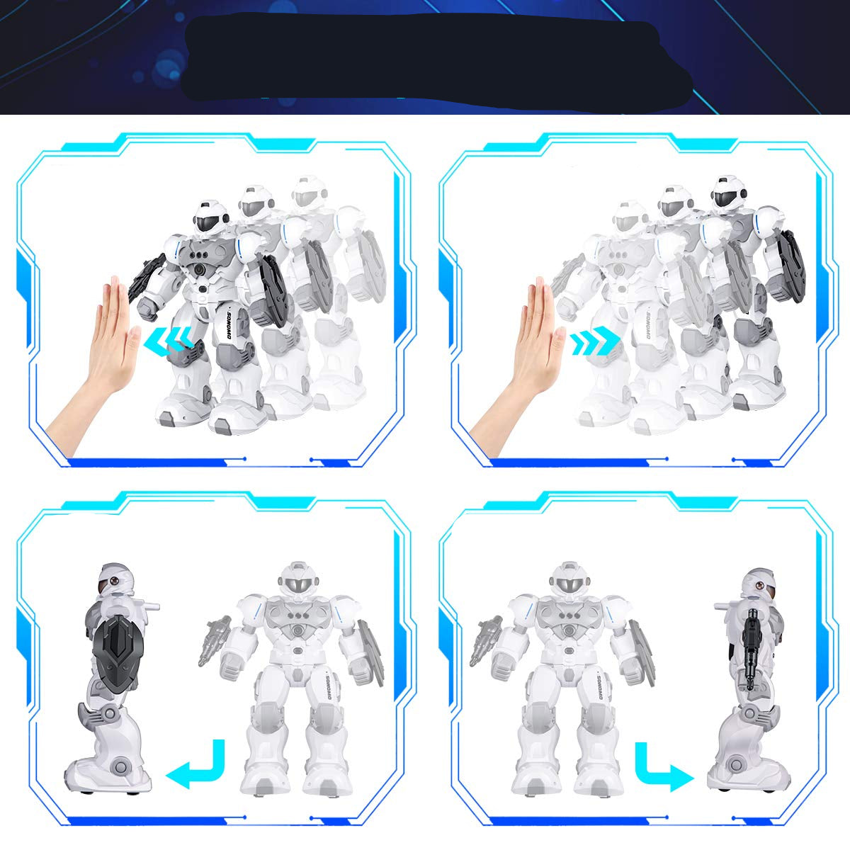 TechRobo | Interactieve speelpret - Programmeerbare robot met gebarenbesturing