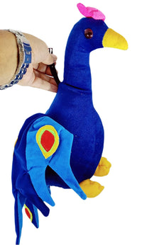 Thumbnail for PlüschParadies | Kuscheliges Spielvergnügen - Süßer Pfau-Kuscheltier für Kinder