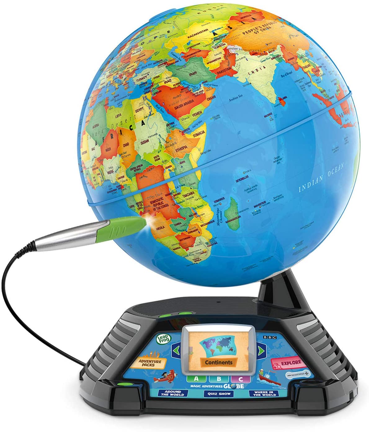 GlobiQuest | Ontdek de wereld spelenderwijs - Interactieve educatieve videoglobe voor kinderen