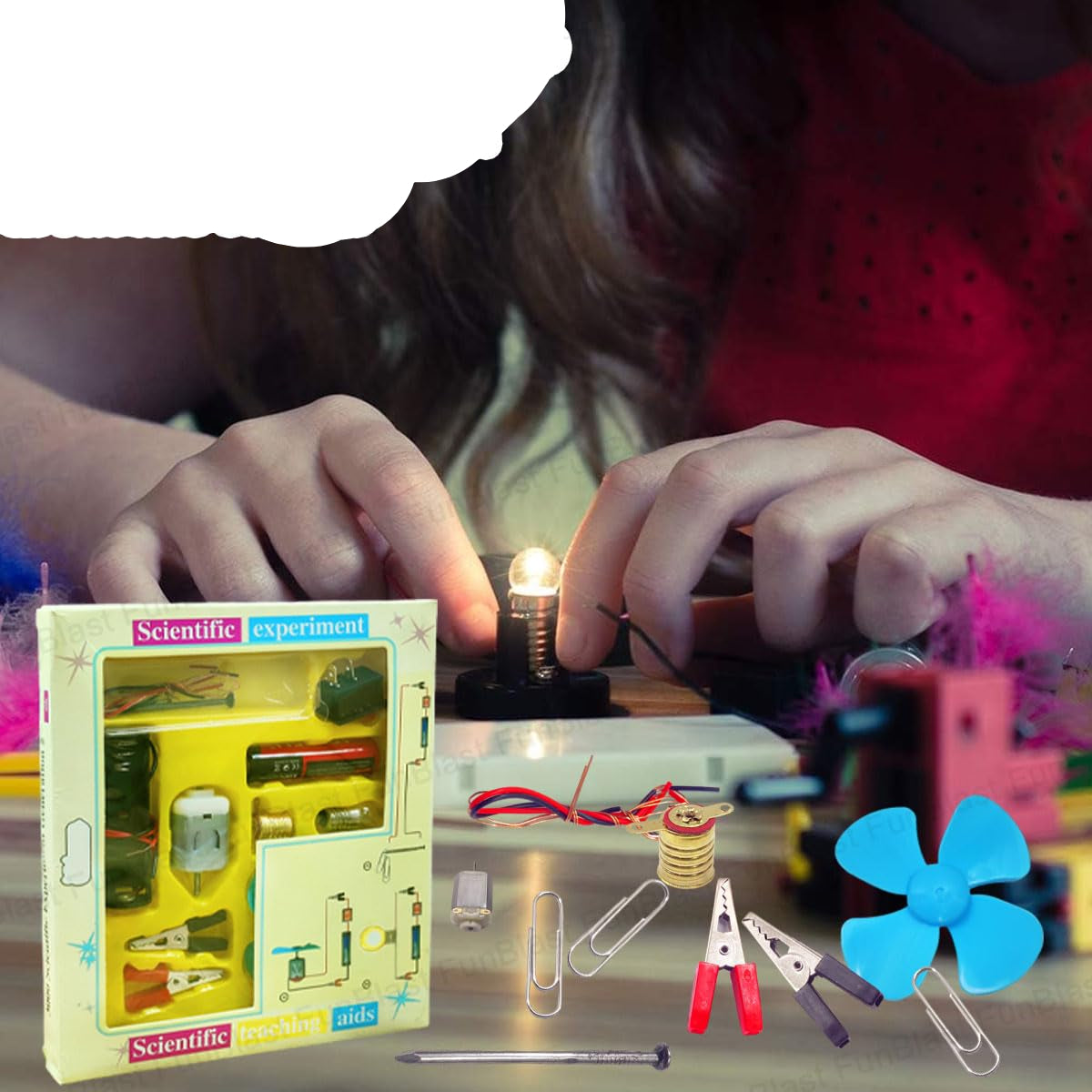 ElectroLab | Descubre la magia de la electricidad - Kit de experimentos científicos para niños