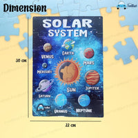 Thumbnail for GalaxyQuest | Ontdek het universum - Houten zonnestelsel puzzel voor kinderen
