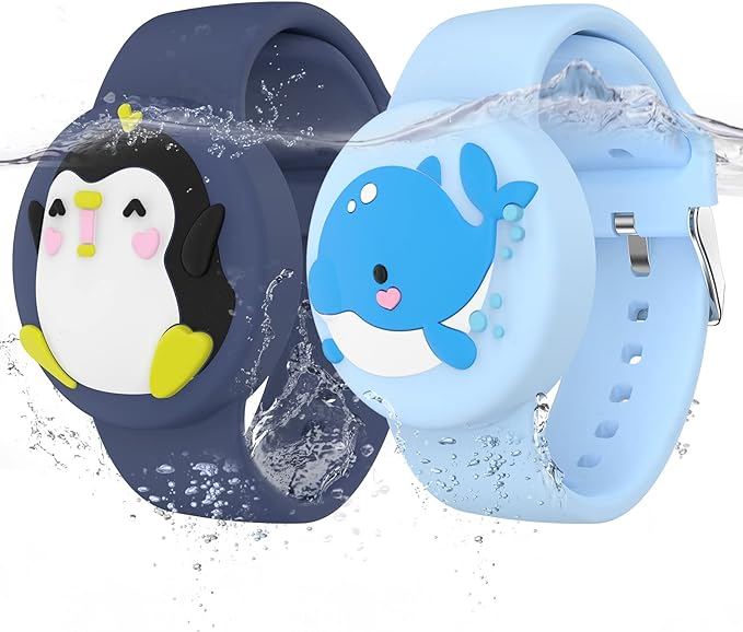 AquaTrack Duo | Veilige Kinderarmband - Schattig & Waterdicht