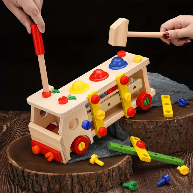 Ecotoys BuildPro | Creatief Speelgoed - Educatief Bouwvoertuig voor Kinderen