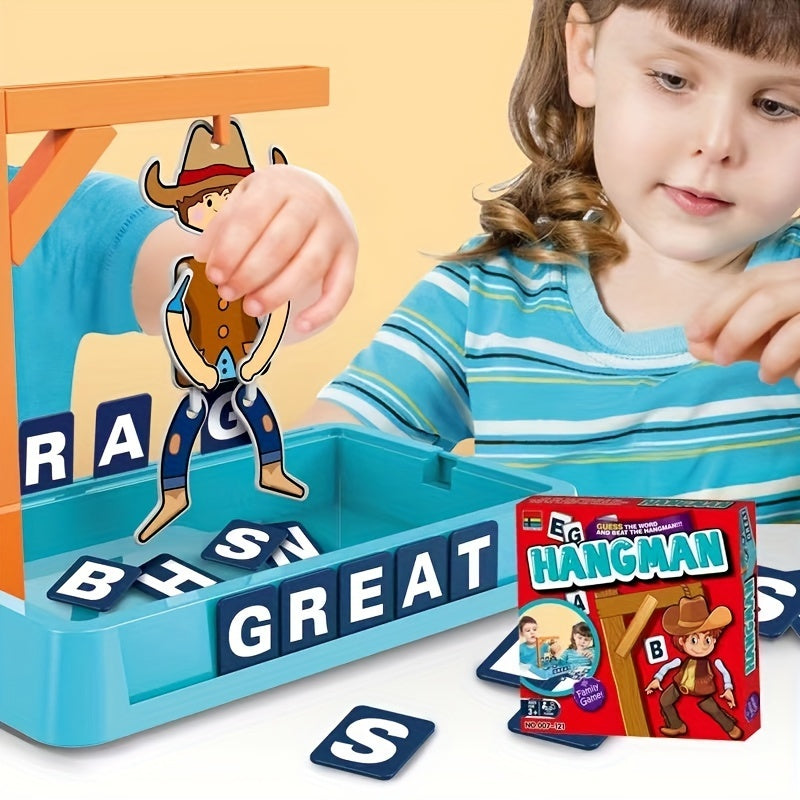 LassoBuchstaben | Spielerisches Lernen Raten - Galgenmännchen im Cowboy-Thema