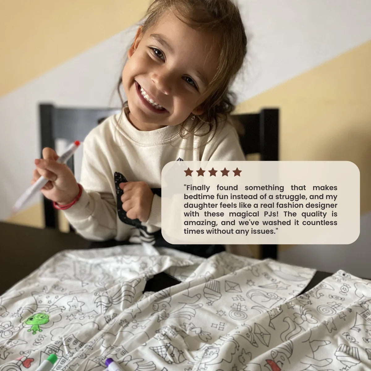 UnicornDreams | Colores y dormir - Conjunto de pijama DIY con princesas y unicornios