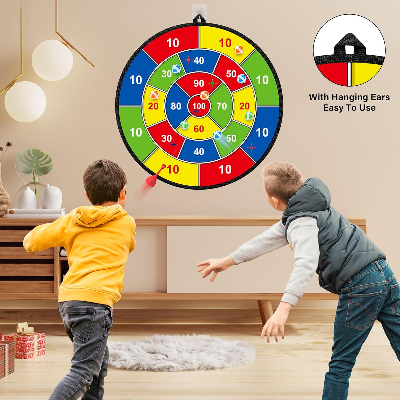 Dart Avonturen Set | Spannend Speelplezier voor Kinderen - Dartboard met Plakballen