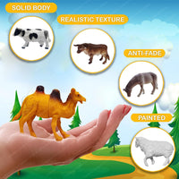 Thumbnail for Nutztiere | Bauernhoftiere kennenlernen - Educatives Tierfiguren-Spielset für Kinder