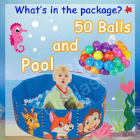 Thumbnail for BalloFun | Jugar y descubrir - Piscina de bolas plegable para interior y exterior