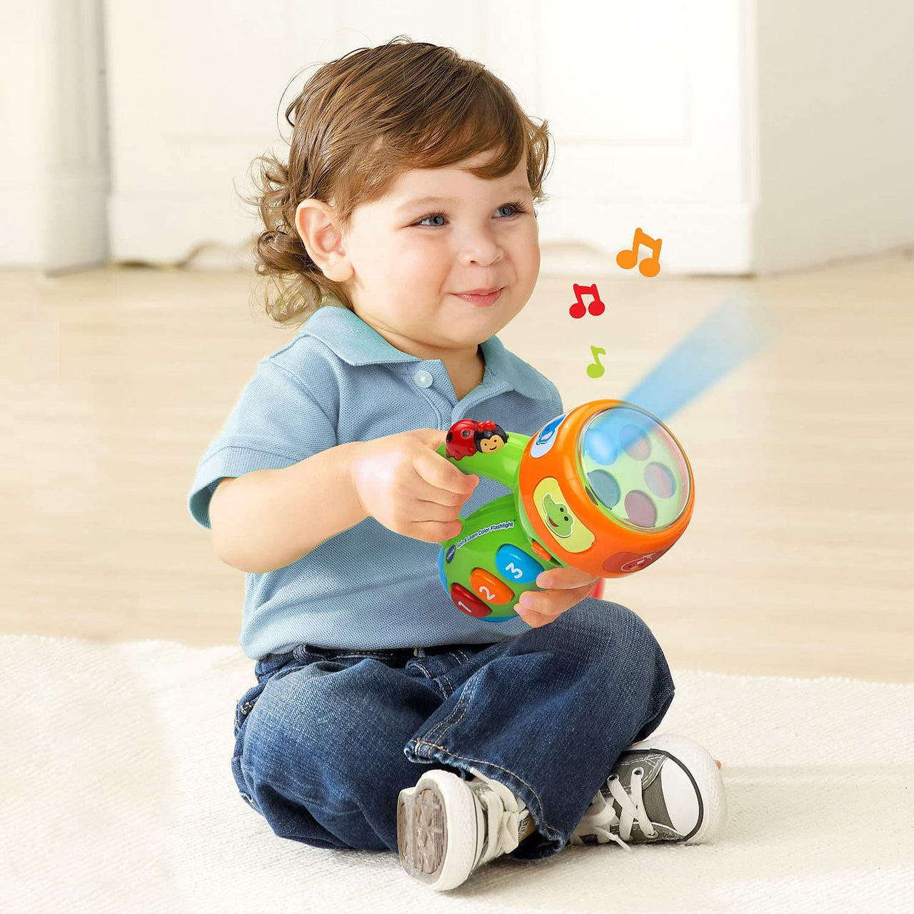 Spin & Learn | Torcia educativa - con colori e suoni