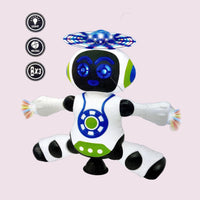 Thumbnail for RoboGroove | Espectáculo de baile - Robot de música electrónica con luces LED y rotación de 360°