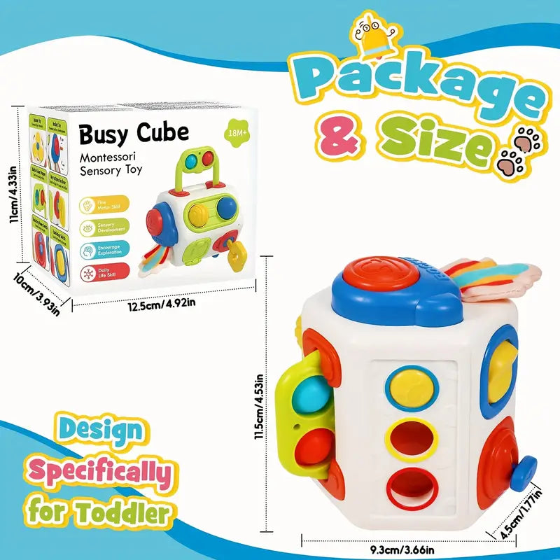 Montessori Magic Cube | Speelplezier voor Baby's - Educatief Speelgoed Voor Ontwikkeling