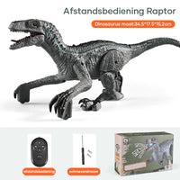 Thumbnail for Remote Controlled Dinosaur | Afstandsbedienbare Dinosaurus Raptor voor Kinderen