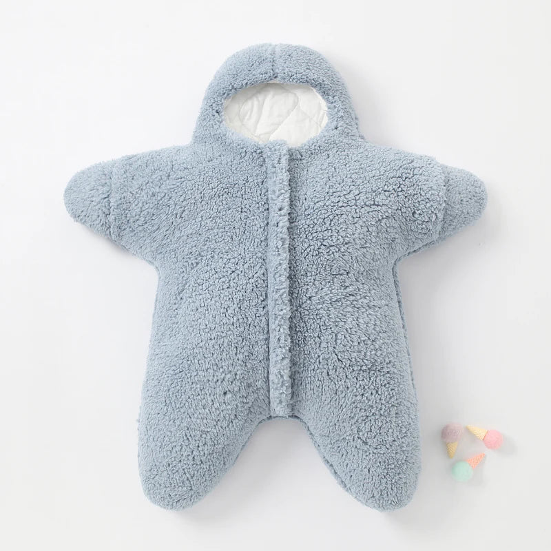 SnuggleBear Romper | Comfort voor jouw kleintje - Pluche Babypakje met Capuchon