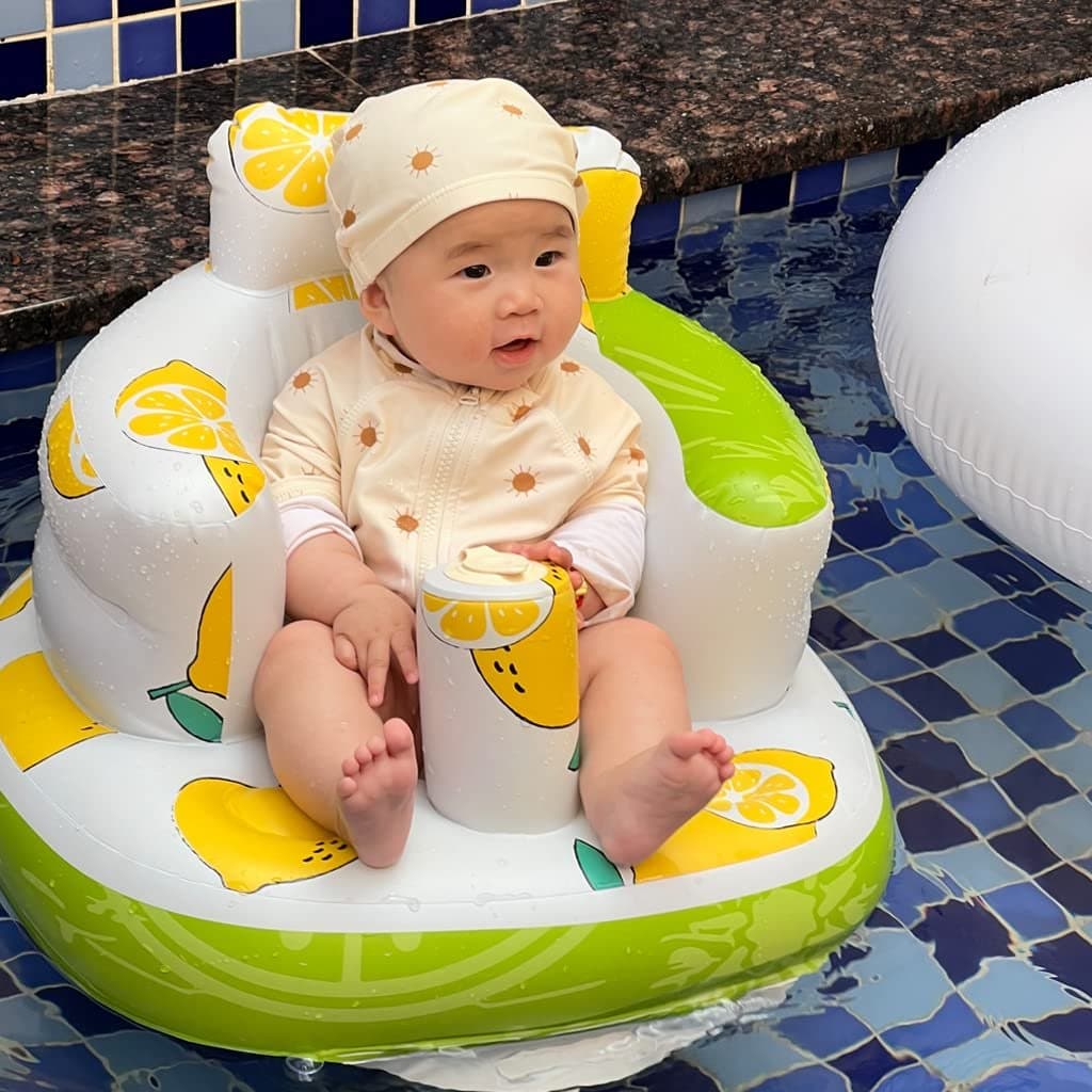 AirNest Baby Lounger | Veilige Ondersteuning - Opblaasbare Babystoel