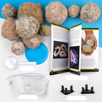 Thumbnail for GeoTreasure | Entdecke Kristalle - Geoden Brechset für junge Geologen