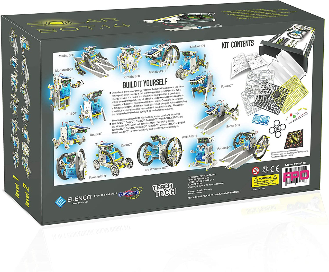 SolarBot | Construye y descubre - Kit de robot solar para niños