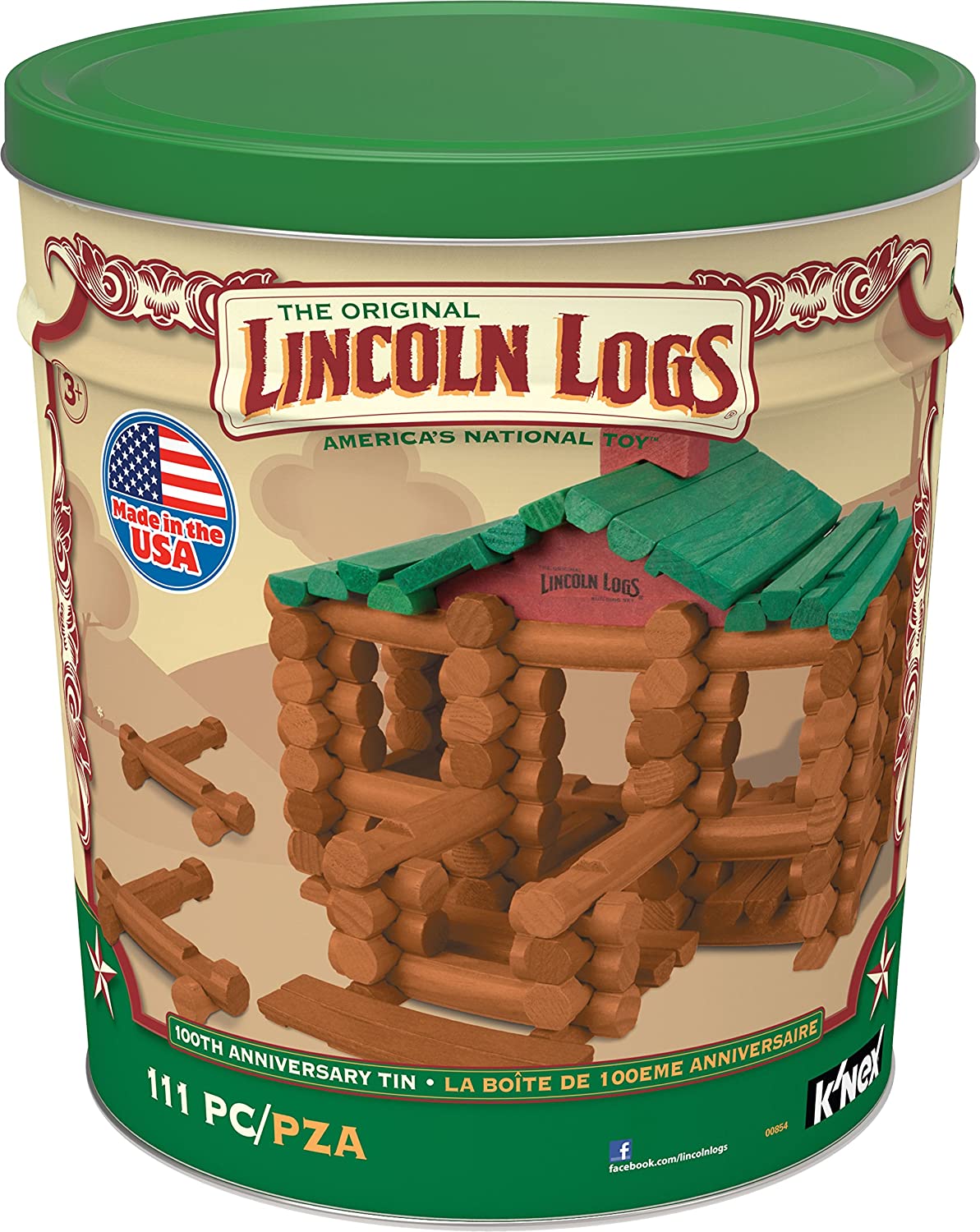 Lincoln Logs | Build & create - Classic wooden construction set