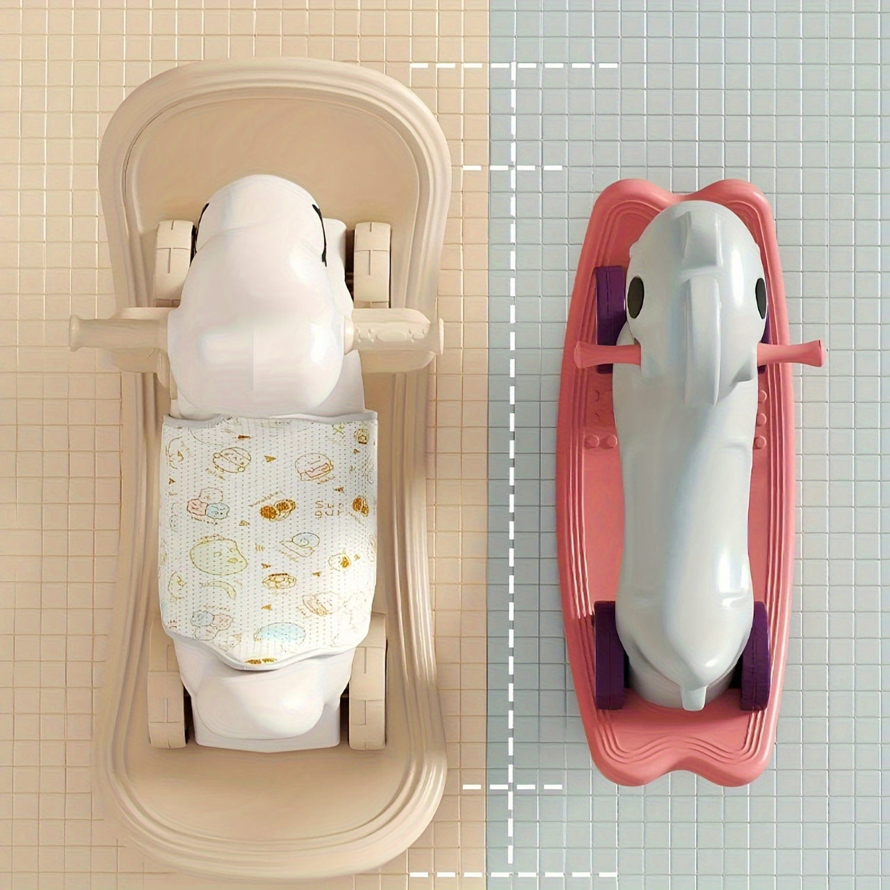 Shining Baby Rocking Horse | Magical fun for your little one - 2-in-1 Rocking Horse and Balance Bike