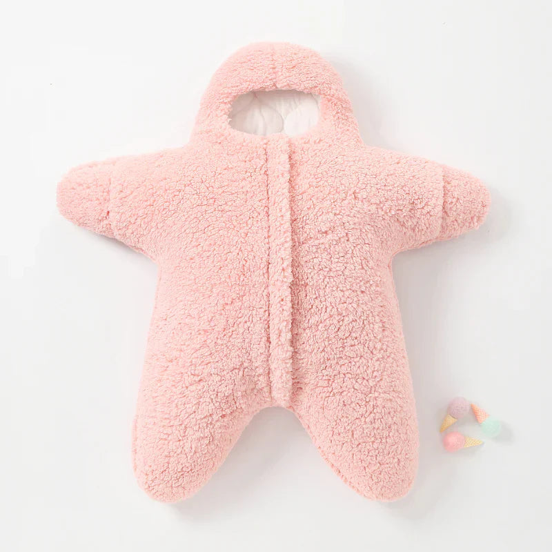 SnuggleBear Romper | Comfort voor jouw kleintje - Pluche Babypakje met Capuchon