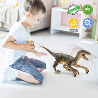 Thumbnail for Remote Controlled Dinosaur | Afstandsbedienbare Dinosaurus Raptor voor Kinderen