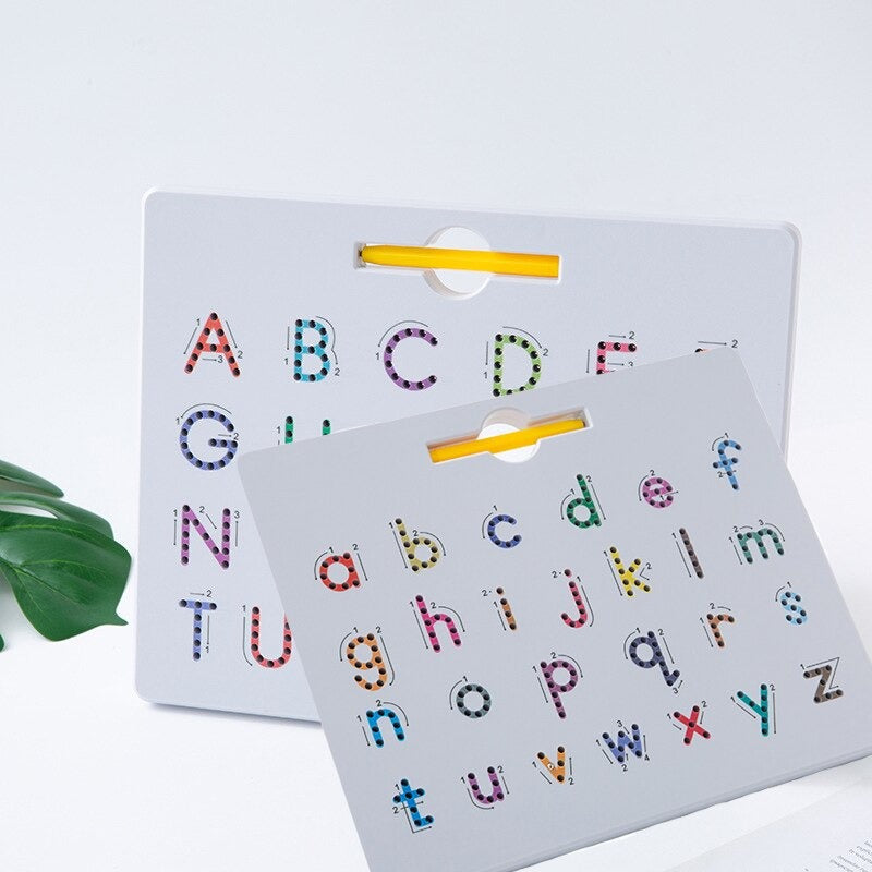 Magnetix LetterMag | Boost Spelling Skills - Magnetic Tracing Board